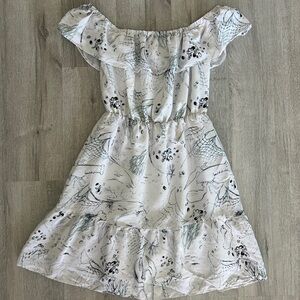 Club Monaco Off shoulder mini dress